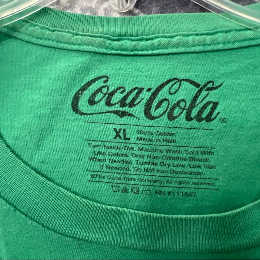 Coca Cola Green T-Shirt - Picture 2 of 3